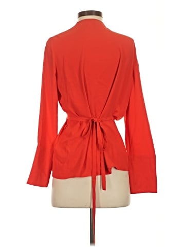 Topshop Long Sleeve Blouse (view 2)