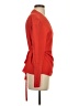 Topshop 100% Polyester Red Long Sleeve Blouse Size 4 - photo 4