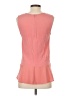 Ann Taylor 100% Polyester Pink Sleeveless Blouse Size S - photo 2