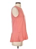 Ann Taylor 100% Polyester Pink Sleeveless Blouse Size S - photo 4