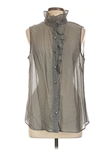 CAbi Sleeveless Button-Down Shirt (view 1)