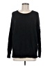 Aqua 100% Cashmere Black Cashmere Pullover Sweater Size M - photo 1