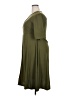 Unbranded Solid Green Casual Dress Size XXL - photo 5