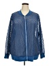 BLOOMCHIC Blue Track Jacket Size 26 - photo 1