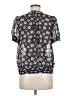 Pins and Needles 100% Polyester Black Short Sleeve Blouse Size M - photo 2