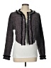 Bar III 100% Acrylic Tweed Gray Jacket Size L - photo 1