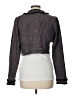 Bar III 100% Acrylic Tweed Gray Jacket Size L - photo 2