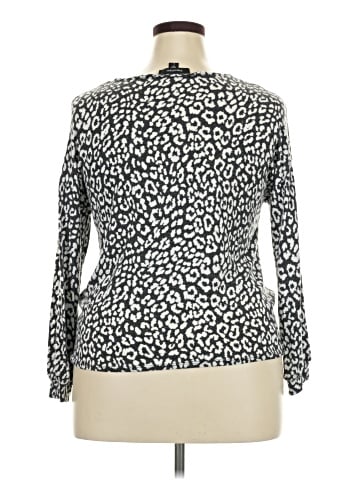Karen Kane Long Sleeve Blouse (view 2)