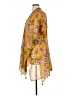 Ultra Pink 100% Polyester Yellow Kimono Size 1X - photo 5