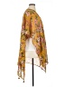 Ultra Pink 100% Polyester Yellow Kimono Size 1X - photo 4