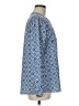 Appleseeds Blue Long Sleeve Blouse Size M - photo 4
