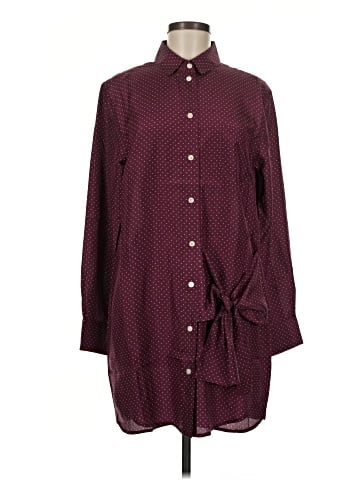 Thakoon Long Sleeve Silk Top (view 1)