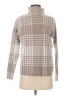 Max Studio Plaid Tan Turtleneck Sweater Size S - photo 1