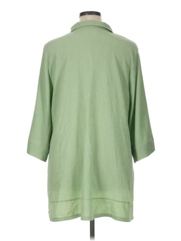 Cuddl Duds 3/4 Sleeve Blouse (view 2)