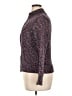 DressBarn Tweed Purple Cardigan Size XL - photo 5