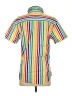 Trinity 100% Cotton Stripes Yellow Short Sleeve Button-Down Shirt Size S - photo 2