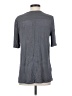 Cato Gray Short Sleeve Blouse Size S - photo 2