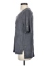 Cato Gray Short Sleeve Blouse Size S - photo 5