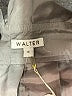 Walter 100% Silk Solid Gray Silk Skirt Size 8 - photo 4