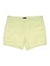 J.Crew Solid Yellow Shorts Size 16 - photo 1