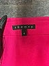Theory Solid Pink Formal Skirt Size 4 - photo 4