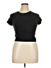Splash Black Short Sleeve Turtleneck Size XL - photo 1