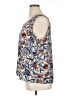 DR2 100% Polyester Blue Sleeveless Blouse Size XL - photo 5