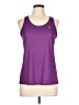 Asics 100% Polyester Purple Active Tank Size L - photo 1
