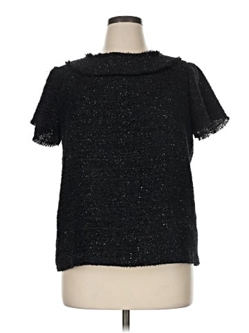 Sail to Sable Short Sleeve Blouse (view 1)