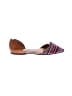 Halogen Stripes Purple Flats Size 8 - photo 1