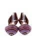 Halogen Stripes Purple Flats Size 8 - photo 2