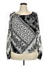 Karen Kane 100% Polyester Silver Long Sleeve Blouse Size L - photo 1