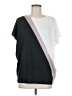 Go Couture Color Block Gray Short Sleeve Top Size M - photo 1