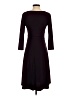 Chaps Solid Black Cocktail Dress Size S - photo 2