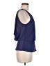 Naked Zebra 100% Polyester Blue Sleeveless Blouse Size M - photo 4