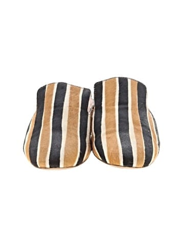 Madewell The Willa Loafer Mule in Striped Calf Hair (view 2)