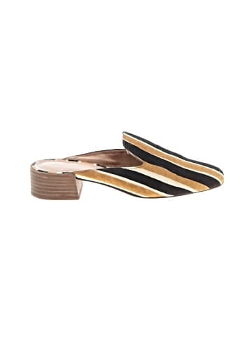Madewell The Willa Loafer Mule in Striped Calf Hair (view 1)