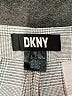 DKNY 100% Polyester Houndstooth Gray Dress Pants Size 12 - photo 7