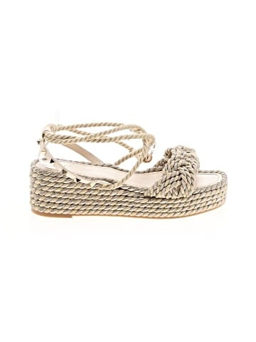 Valentino Garavani Rockstud Torchon Espadrille Wedge Sandals (view 1)