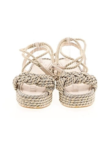 Valentino Garavani Rockstud Torchon Espadrille Wedge Sandals (view 2)