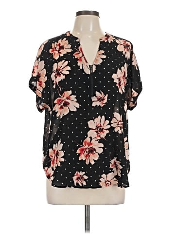 Maurices Short Sleeve Blouse (view 1)