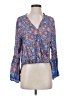 Versona Blue 3/4 Sleeve Blouse Size S - photo 1