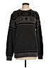 Weatherproof 100% Acrylic Argyle Black Pullover Sweater Size S - photo 1