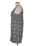 Copper Key 100% Polyester Plaid Gray Casual Dress Size M - photo 5