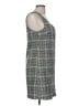 Copper Key 100% Polyester Plaid Gray Casual Dress Size M - photo 4