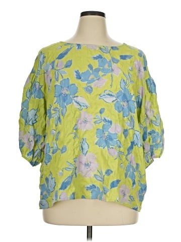 Ruby Rd. 3/4 Sleeve Blouse (view 1)