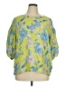 Ruby Rd. Green 3/4 Sleeve Blouse Size XL - photo 1