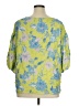 Ruby Rd. Green 3/4 Sleeve Blouse Size XL - photo 2