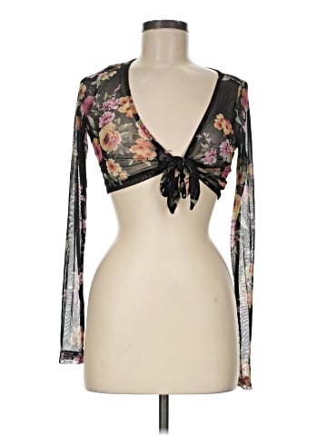 May Pink 3/4 Sleeve Blouse (view 1)
