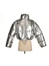 Divided by H&M Metallic Silver Jacket Size S - photo 1